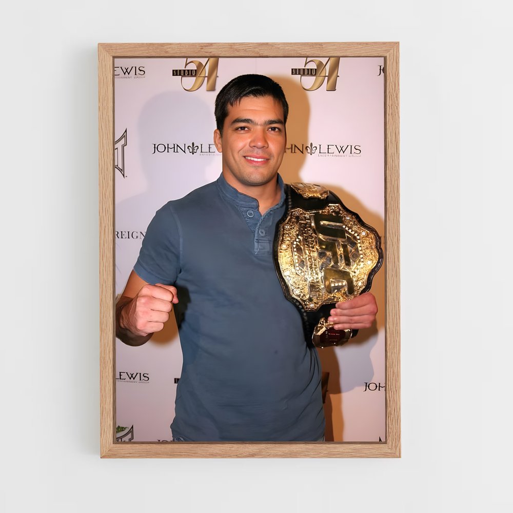 Poster Champion des Poids Lourd – affiche MMA (vue 4)